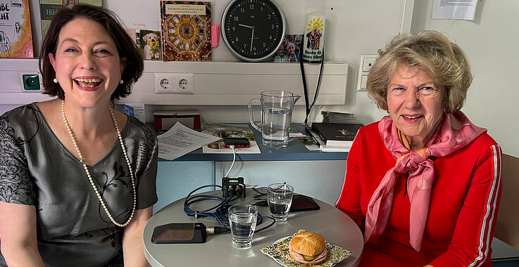 Sophie Lauringer und Waltraud Klasnic