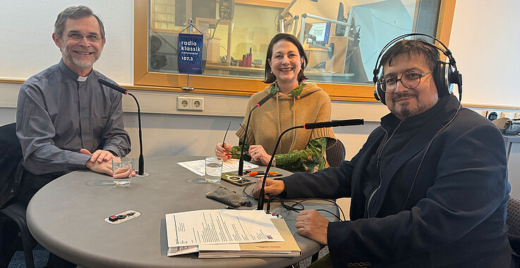 Josef Grünwidl, Sophie Lauringer und Stefan Hauser