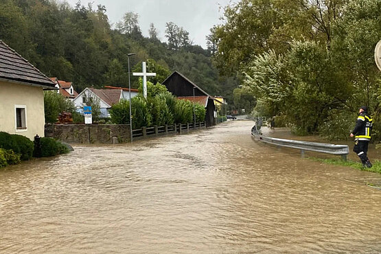 Zwettl war wie viele niederösterreichische Gemeinden von extremen Wassermassen überflutet. 