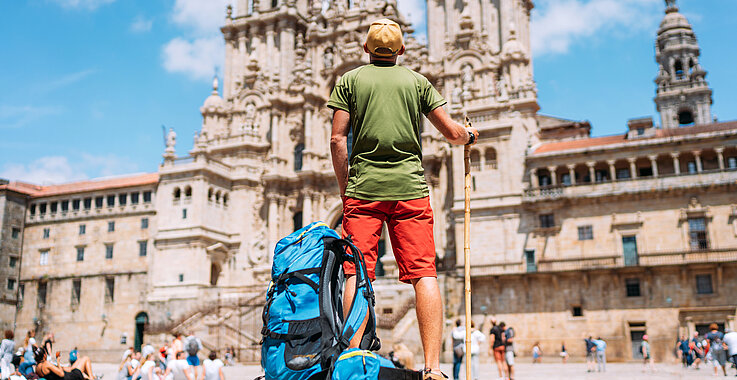 Das Fest des Heiligen Jakobus wir in Santiago de Compostela jedes Jahr am 25. Juli groß gefeiert. 