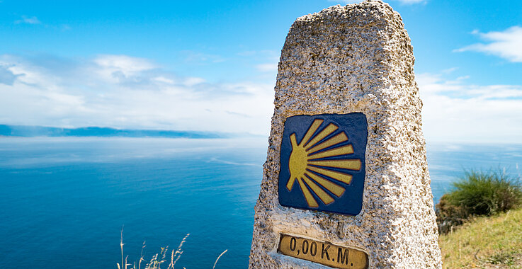 Die Jakobsmuschel oder auch "Conacha del Peregrino" genannt, ist ein Symbol für das Pilgern am Jakobsweg. 