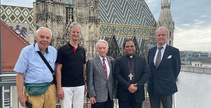 Besuch von Bischof Samson Shukardin aus Pakistan