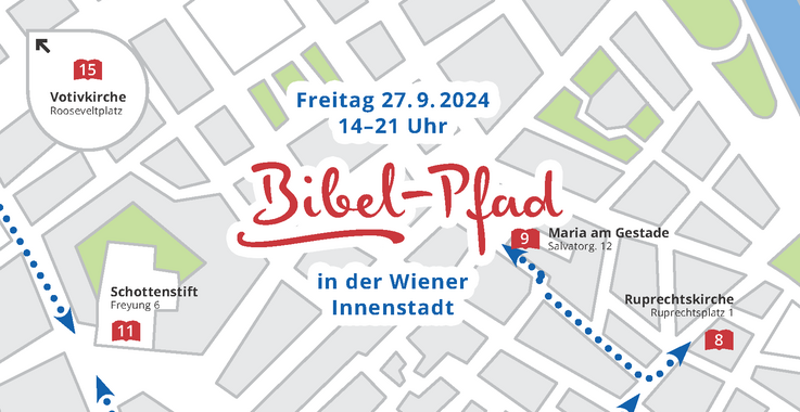 Das Programm zum Bibel-Pfad 2024. 