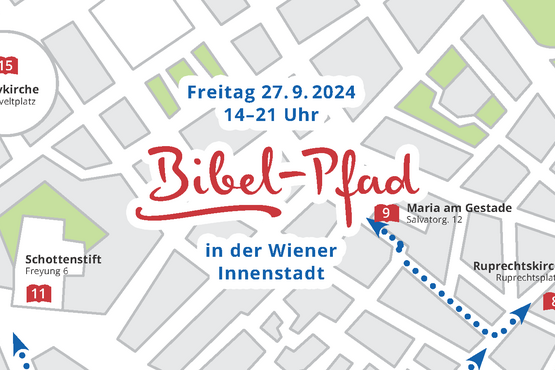 Das Programm zum Bibel-Pfad 2024. 