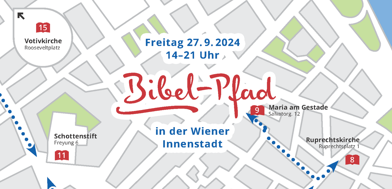 Das Programm zum Bibel-Pfad 2024. 