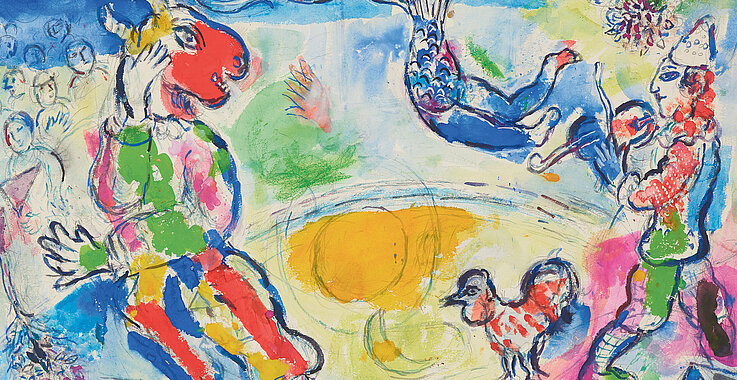 Die Bilder von Marc Chagall sind nun wieder in der Albertina zu sehen. 