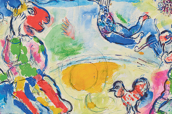 Die Bilder von Marc Chagall sind nun wieder in der Albertina zu sehen. 