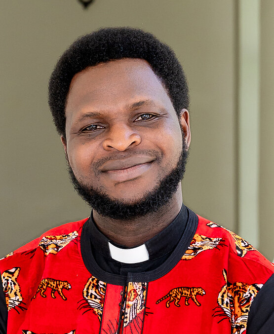 Neupriester Chinedu Okafor von den Salesianern Don Boscos. 