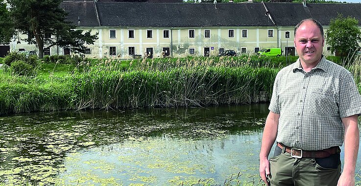 Oberförster Markus Philipp ist neben dem Forst auch für 14 Karpfenteiche verantwortlich.