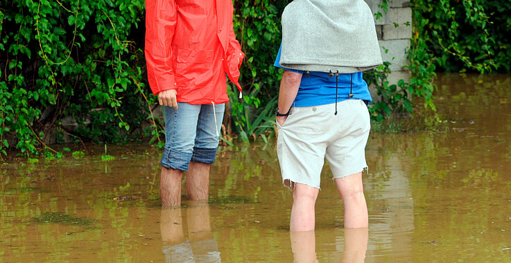 Besonders das Bundesland Niederösterreich ist von dem Hochwasser betroffen. 