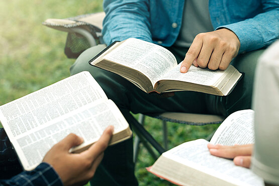 Beim Bibel-Pfad können Besucher die Bibel neu erleben und kennenlernen. 