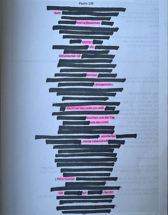 Blackout Poem