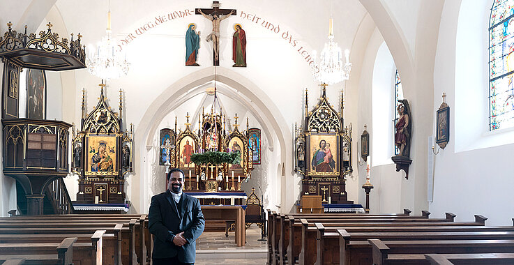 renovierte Pfarrkirche Zillingdorf Pfarrmosaik 5/2024