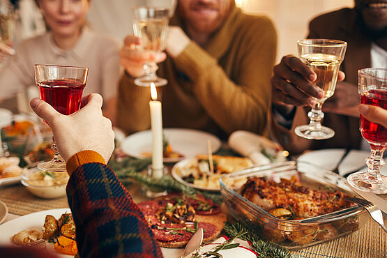 Ernährung ist etwas sehr Persönliches: Auch beim Weihnachtsessen. 