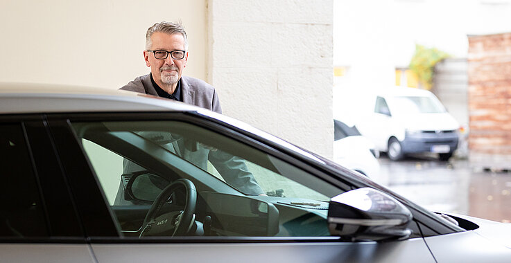 Werner Bittenauer ist seit März 2022 als Fahrer des Kardinals tätig. 