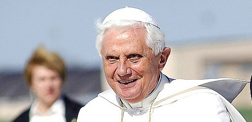 Papst Benedict XVI. aß gerne Eis. 