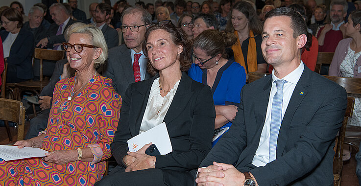 Das Publikum zum 50. Jubiläum des Gymnasium Hollabrunn. 