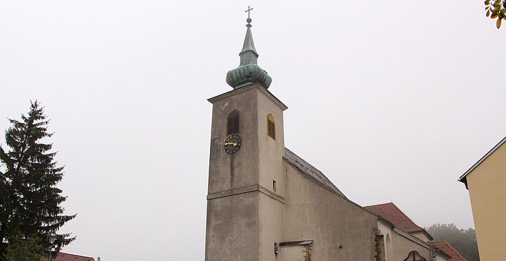 Die Wallfahrtskirche Oberleis. 